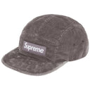 Boné Supreme Corduroy Camp Cinza