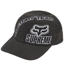 Boné Supreme x Fox Racing 6 Panel Preto