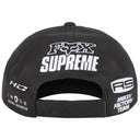 Boné Supreme x Fox Racing 6 Panel Preto