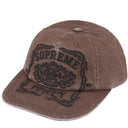 Boné Supreme Italy 6 Panel Marrom