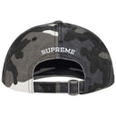 Boné Supreme Pigment Coated Canvas S Logo 6 Panel Camuflado