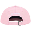 Boné Supreme Pigment Coated Canvas S Logo 6 Panel Rosa