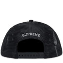 Boné Supreme x B B Simon Studded Canvas 6 Panel Preto