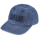 Boné Supreme Splatter 6 Panel Denim Azul