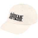 Boné Supreme Splatter 6 Panel Creme