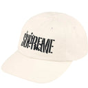 Boné Supreme Splatter 6 Panel Creme