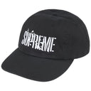 Boné Supreme Splatter 6 Panel Preto