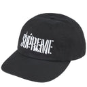 Boné Supreme Splatter 6 Panel Preto