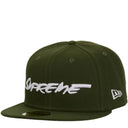 Boné Futura x Supreme x New Era 59FIFTY Fitted Verde Oliva