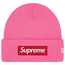 Gorro Supreme New Era Box Logo Rosa Magenta (2025)