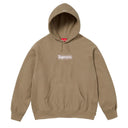 Agasalho Moletom Supreme Box Logo Bege (FW23)