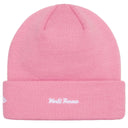 Boné Gorro Supreme x New Era Box Logo Rosa