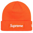 Boné Gorro Supreme x New Era Box Logo Laranja