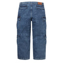 Calça Jeans Cargo Supreme x Martine Rose Azul
