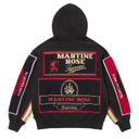 Agasalho Moletom Supreme x Martine Rose Towel Com Zíper Preto