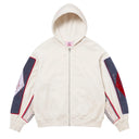 Agasalho Moletom Supreme x Martine Rose Towel Com Zíper Branco