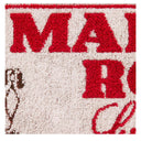 Agasalho Moletom Supreme x Martine Rose Towel Com Zíper Branco
