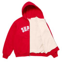 Agasalho Moletom Supreme Arc Thermal Com Zíper Vermelho