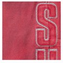 Calça Jeans Supreme Double Knee Refletiva Vermelha