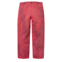 Calça Jeans Supreme Double Knee Refletiva Vermelha