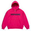 Agasalho Moletom Supreme Collegiate Appliqué Com Zíper Rosa Fúcsia
