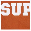 Agasalho Moletom Supreme Collegiate Appliqué Com Zíper Laranja