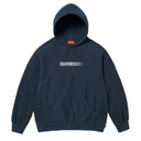 Agasalho Moletom Supreme x Swarovski Motion Logo Azul Marinho