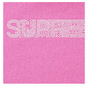 Agasalho Moletom Supreme x Swarovski Motion Logo Rosa