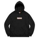 Agasalho Moletom Supreme x Burberry Box Logo Preto