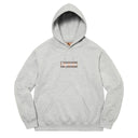 Agasalho Moletom Supreme x Burberry Box Logo Cinza