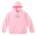Agasalho Moletom Supreme x Burberry Box Logo Rosa