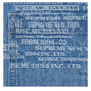 Camisa Supreme Trademark Jacquard Denim Azul