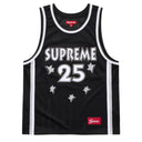 Camiseta Regata Jersey Supreme All Star Basketball Preta