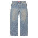 Calça Jeans Supreme Fuck Stitch Azul