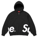 Agasalho Moletom Supreme Big Logo Com Zíper Preto