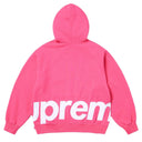 Agasalho Moletom Supreme Big Logo Com Zíper Magenta