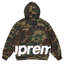 Agasalho Moletom Supreme Big Logo Com Zíper Camuflado (Woodland)