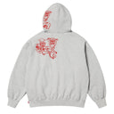 Agasalho Moletom Supreme Pitbulls Embroidered Cinza