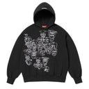 Agasalho Moletom Supreme Pitbulls Embroidered Preto