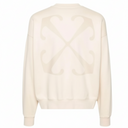 Moletom Off-White Arrows Embroidered Crewneck Bege
