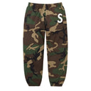 Calça de Moletom Supreme S Logo Camuflada (Woodland)