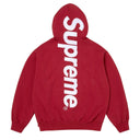 Agasalho Moletom Supreme Satin Appliqué Vermelho Escuro