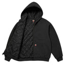 Agasalho Moletom Supreme x Dickies Quilted Lined Com Zíper Preto