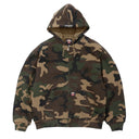 Agasalho Moletom Supreme x Dickies Quilted Lined Com Zíper Camuflado (Woodland)