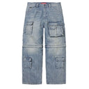 Calça Cargo Supreme Zip-Off Utility Azul