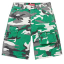 Calça Cargo Supreme Zip-Off Utility Camuflado Verde