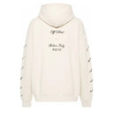 Agasalho Moletom Off-White 23 Skate Logo Embroidered Bege