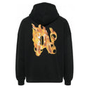 Agasalho Moletom Palm Angels Burning Logo Print Preto